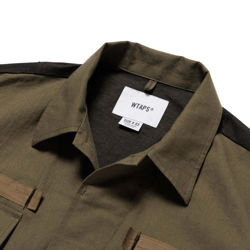 RESTOCK 2025 S/S WTAPS VEINY / LS / COTTON. TWILL
