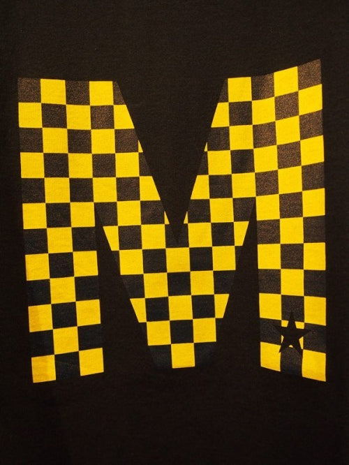 2018 S/S M crew neck t-shirts (checker) (navy)