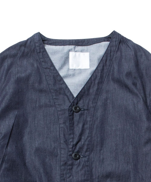 2018 S/S BLANCK C/C NO COLLAR UTILITY JACKET