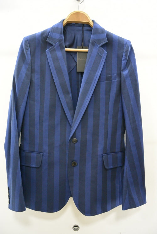 2016 S/S GalaabenD ツイルストレッチ ワイドストライプ BLUE×NAVY