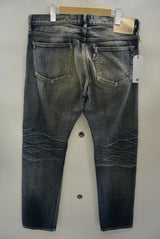 2017 S/S M used wash denim indigo light