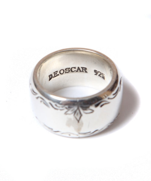 2018 S/S TMT TMT×D.E.OSCAR SILVER PLANE RING