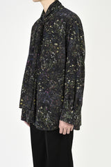 2021 S/S LAD MUSICIAN SMALL FLOWER BOW COLLAR SHIRT