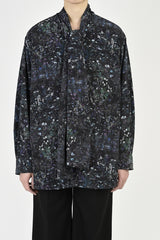 2021 S/S LAD MUSICIAN SMALL FLOWER BOW COLLAR SHIRT