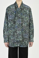 2021 S/S LAD MUSICIAN SMALL FLOWER BOW COLLAR SHIRT