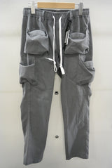 2016 S/S NUMBER (N)INE BOX POKET PANTS_ARTPIQUE GRAY