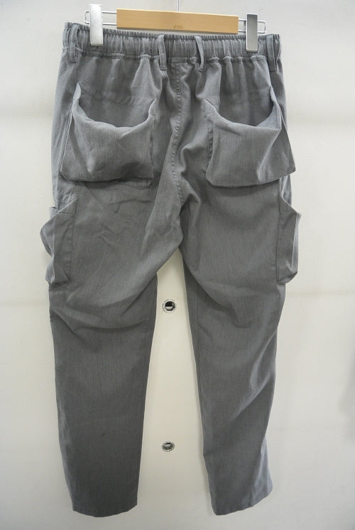 2016 S/S NUMBER (N)INE BOX POKET PANTS_ARTPIQUE GRAY