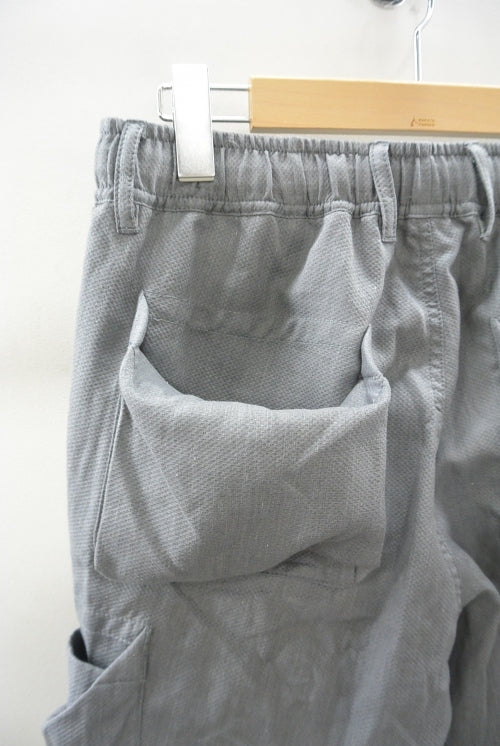 2016 S/S NUMBER (N)INE BOX POKET PANTS_ARTPIQUE GRAY
