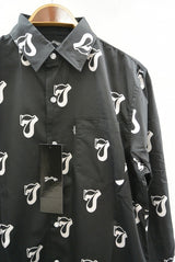 2016 S/S MARBLES L/S Satin 777 Dress Shirts BLACK