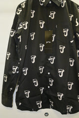 2016 S/S MARBLES L/S Satin 777 Dress Shirts BLACK