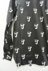 2016 S/S MARBLES L/S Satin 777 Dress Shirts BLACK