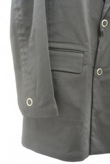 2015 S/S NUMBER (N)INE  STRETCH CHINO LONG JACKET BLACK