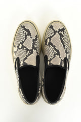 2019 S/S LAD MUSICIAN LEATHER SLIP-ON PYTHON
