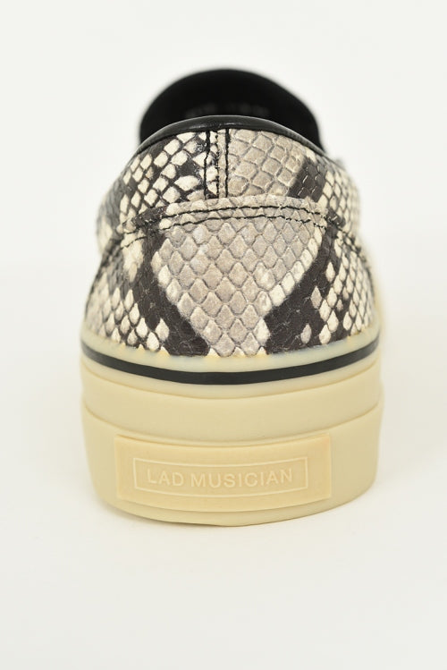 2019 S/S LAD MUSICIAN LEATHER SLIP-ON PYTHON