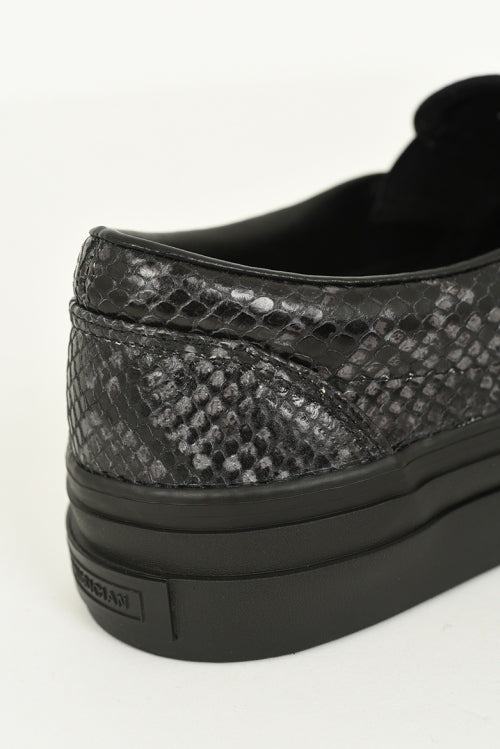 2019 S/S LAD MUSICIAN LEATHER SLIP-ON PYTHON