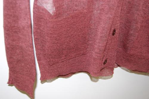 2012 S/S YAECA Linen C/Dknit brown