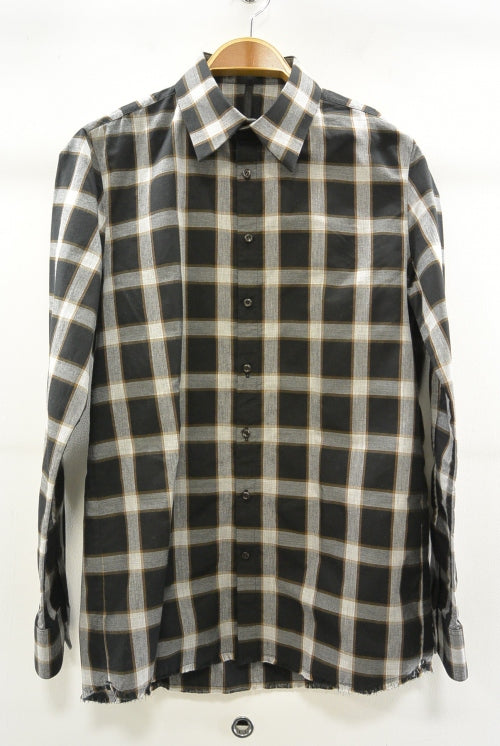 2016 S/S GalaabenD C/Tenチェック SH 02/BLACK×GRAY×BEIGE