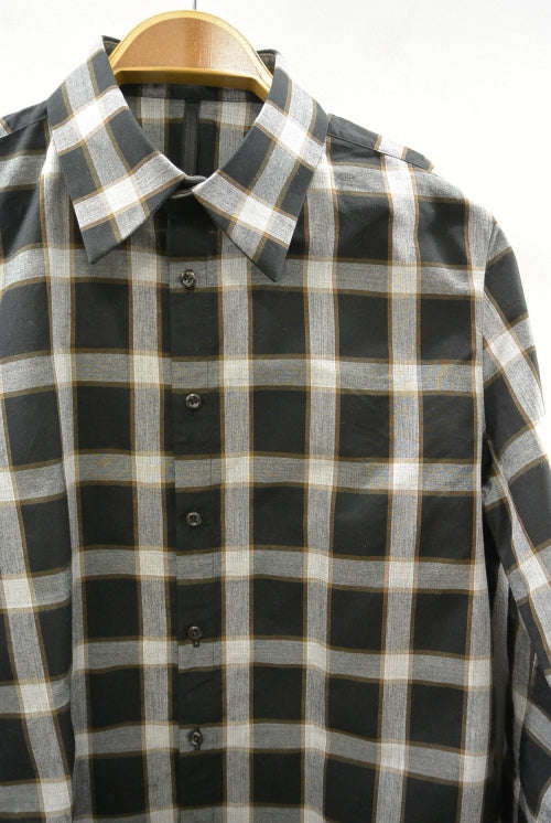 2016 S/S GalaabenD C/Tenチェック SH 02/BLACK×GRAY×BEIGE