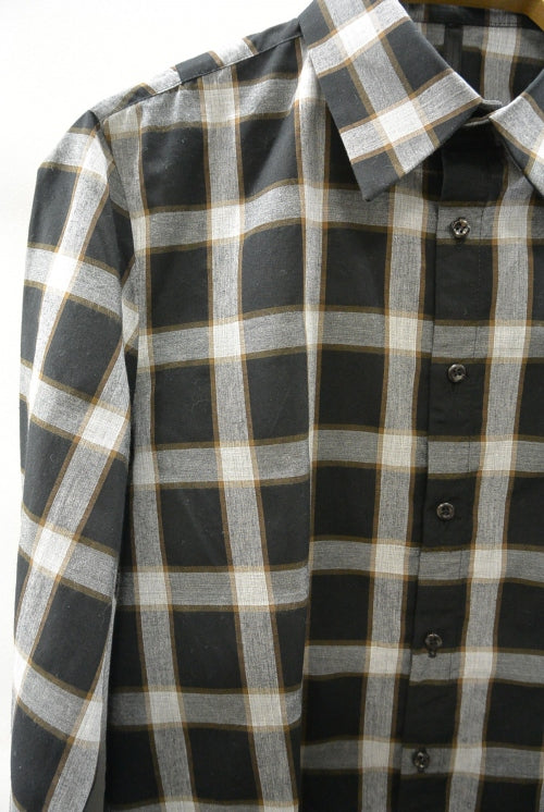 2016 S/S GalaabenD C/Tenチェック SH 02/BLACK×GRAY×BEIGE