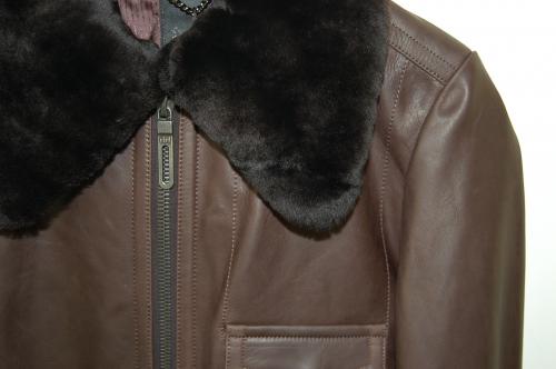 2011 A/W GalaabenD COW CARAVAN G1 added fur DARK BROWN
