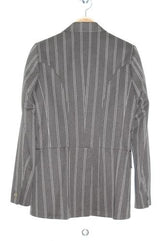 2012 S/S GalaabenD 24Gラッセルシルケットストライプ 7224 CHARCOAL
