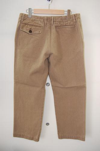 2012 A/W JAMA RICO ROPE DYE TWILL パンツ BEIGE
