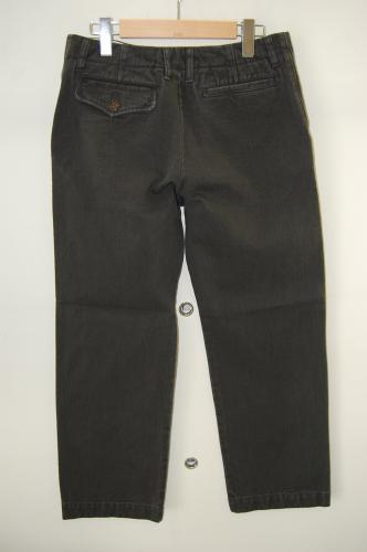 2012 A/W JAMA RICO ROPE DYE TWILL パンツ BLACK