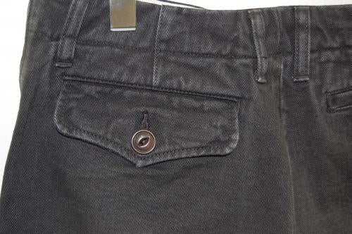 2012 A/W JAMA RICO ROPE DYE TWILL パンツ BLACK