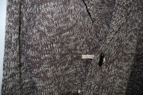 2012 A/W JAMA RICO 5G BRITISH WOOL ガウン BROWN