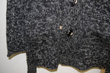 2012 A/W JAMA RICO 5G BRITISH WOOL ガウン BLACK