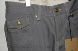 2012 A/W JAMA RICO 13.5ozSTRETCH DENIMスキニーノンウォッシュGRAY