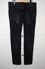 2012 A/W JAMA RICO 13.5 oz STRETCH DENIM カカトジップスキニー BK