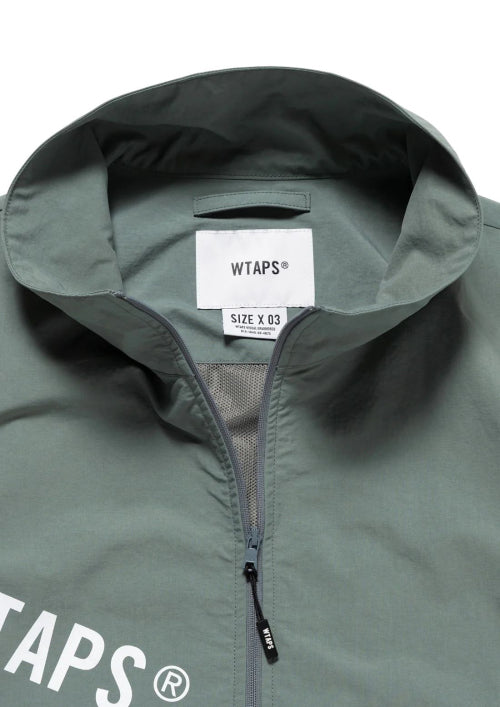 2026 S/S WTAPS TRACK / JACKET / NYLON. TUSSAH. PERTEX®