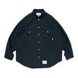 RESTOCK 2025 S/S WTAPS WCPO 01 / LS / COTTON. BROADCLOTH. TEXTILE