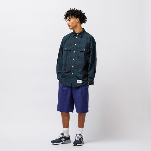 RESTOCK 2025 S/S WTAPS WCPO 01 / LS / COTTON. BROADCLOTH. TEXTILE