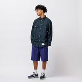 RESTOCK 2025 S/S WTAPS WCPO 01 / LS / COTTON. BROADCLOTH. TEXTILE
