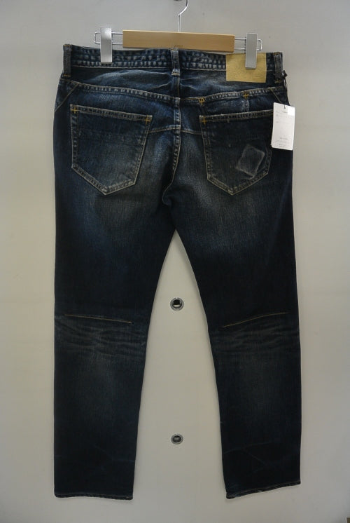 2015 S/S n(n) BY NUMBER (N)INE x PLAYBOY REGULAR STRAIGHT   PANT_DENIM(DAMAGED) 