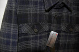 LITHIUM HOMME C.P.O. JACKET 〈MIX-CHECK WOOL〉 NAVY  