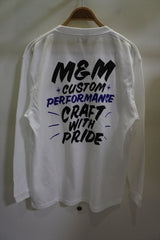 RESTOCK 2025 S/S M&M Brush Sign L/S Tee