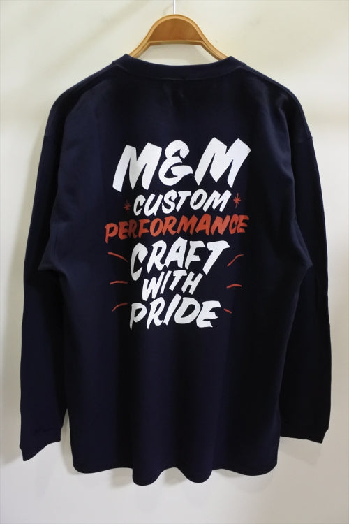 RESTOCK 2025 S/S M&M Brush Sign L/S Tee