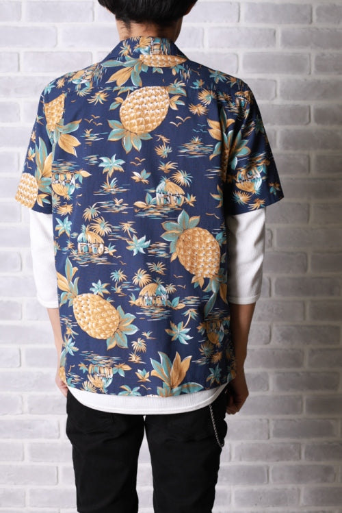 2018 S/S LOUNGE LIZARD COTTON×RAYON ALOHA SHIRT