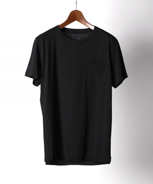 2018 S/S LOUNGE LIZARD 40/1 C/MOD HIGH GAUZE天竺 TEE ATLAS