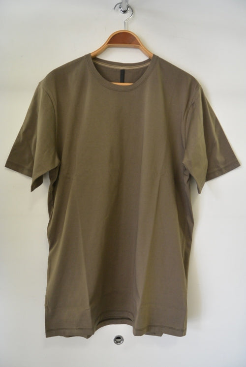 2017 S/S GalaabenD 30/1シルケット天竺 crew neck 65/KHAKI