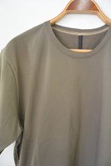 2017 S/S GalaabenD 30/1シルケット天竺 crew neck 65/KHAKI