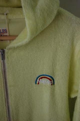 2010 S/S TOWEL ZIP HOODED PARKA YELLOW