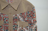 2011 S/S MARBLES WESTERN SHIRT ペイズリー BEIGE