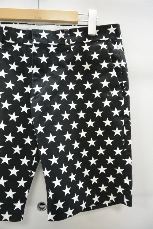 2016 S/S MARBLES Star Printed Shorts BLACK