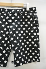 2016 S/S MARBLES Star Printed Shorts BLACK