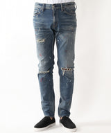 2019 S/S TMT HYBRID-STRETCH PAINT&CRUSH DENIM 5P TAPERED 【Sexy Zone 中島健人さん着用】