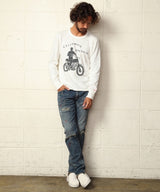2019 S/S TMT HYBRID-STRETCH PAINT&CRUSH DENIM 5P TAPERED 【Sexy Zone 中島健人さん着用】